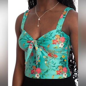 BlackMilk Tropical Tiger sweetheart bustier M